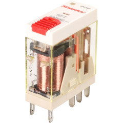 RFT2CO730LT - Реле промежуточное (2CO), 8A, AC 230В с LED индикацией и кнопкой тест Shenler